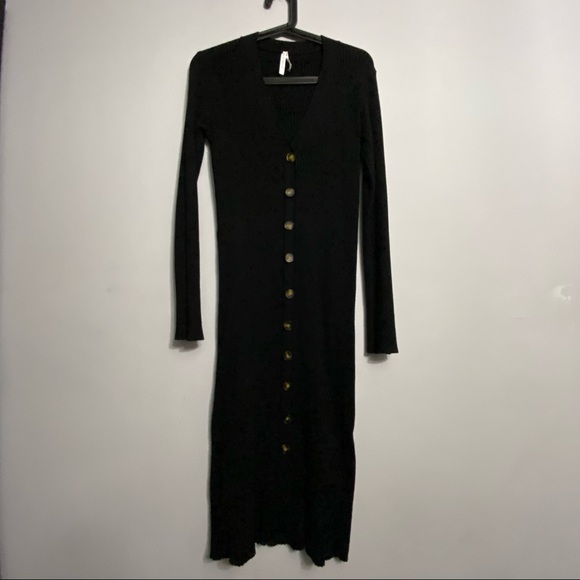 Full Length Ribbed Knit dress (Maternity Option) - Picture 1 of 6